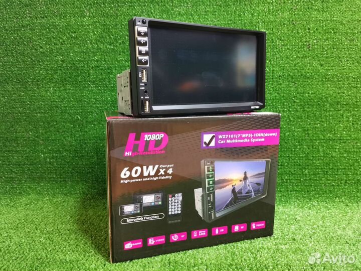 Магнитола 1din с экраном