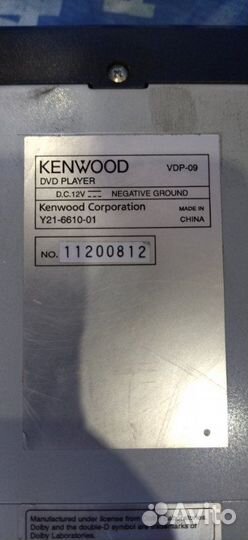 DVD-проигрыватель Mercedes-Benz W220 седан