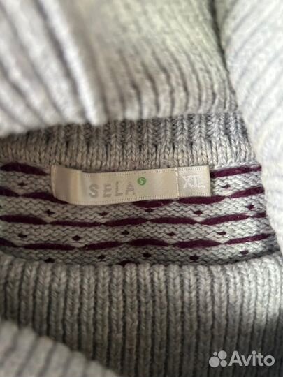 Платье вязаное женское Sela xl