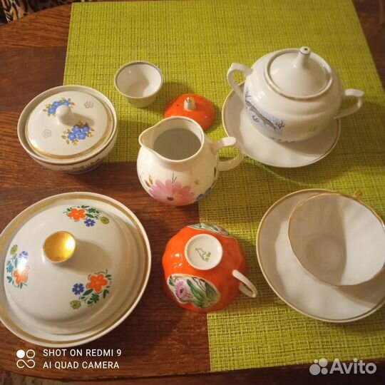 Чайный сервиз СССР дулево