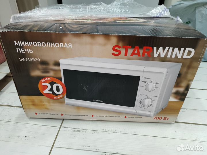 Свч микроволновая печь новая