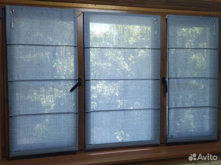 Римские шторы на кухню