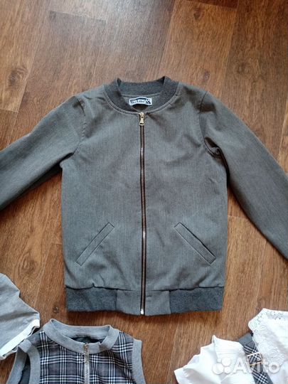 Школьная форма для девочки серая 146