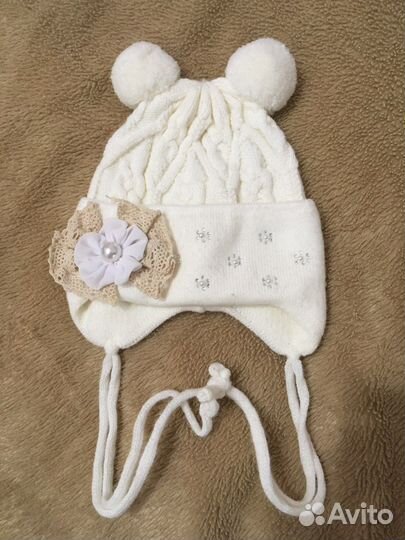 Шапка весна-осень 0-3 месяцев