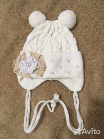 Шапка весна-осень 0-3 месяцев