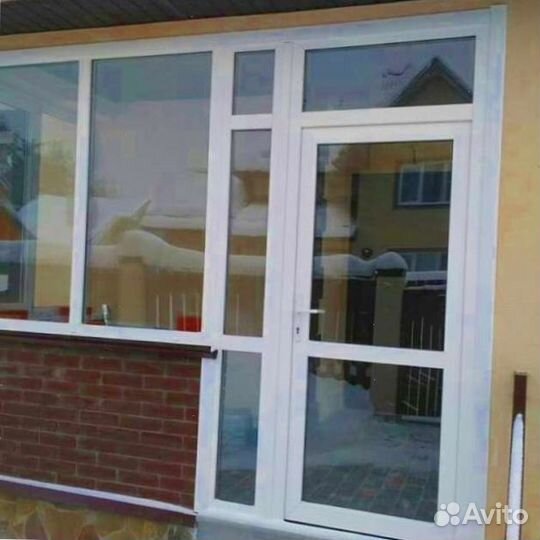 Пластиковые окна. остекление коттеджей