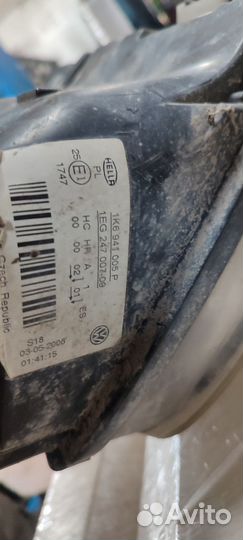 Фары volkswagen polo, jetta