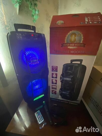 Портативная колонка bluetooth большая