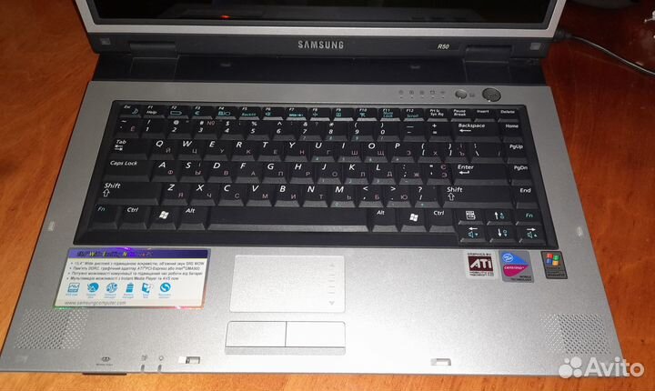 Ноутбук Samsung NP-R50 (б/у, но как новый)