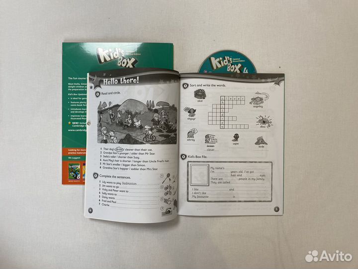 Kids Box 4/ комплект (AB,PB,CD) новый