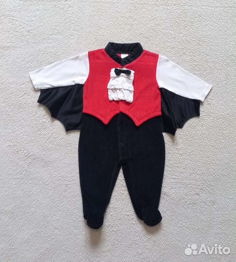 Костюм дракулы (хэлоуин) 3-6 мес, 68 см