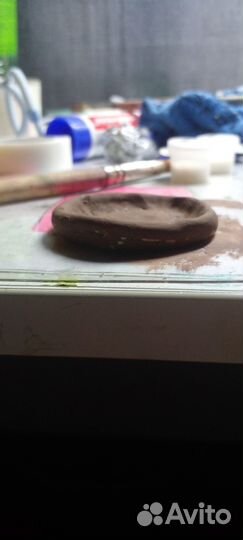 Мисочка из глины 1 на 4 см