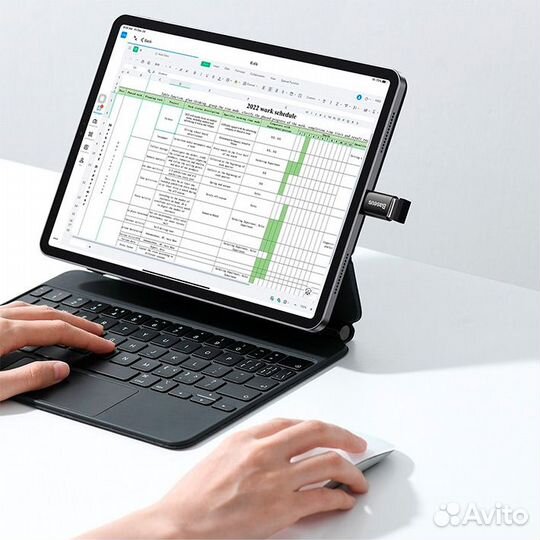Адаптер Baseus OTG Type-C to USB-A 3.1