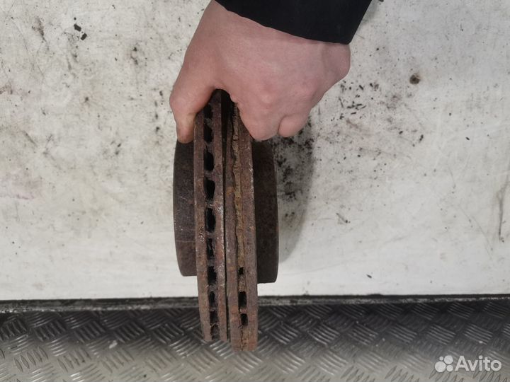 Диск тормозной передний рено Лагуна 1 Laguna