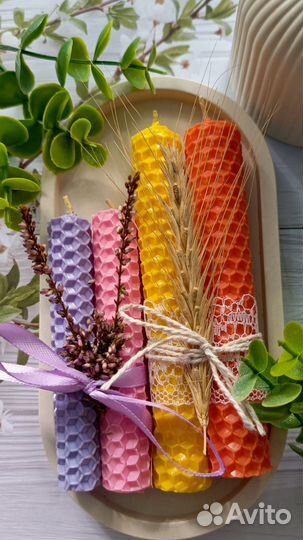 Свечи из вощины