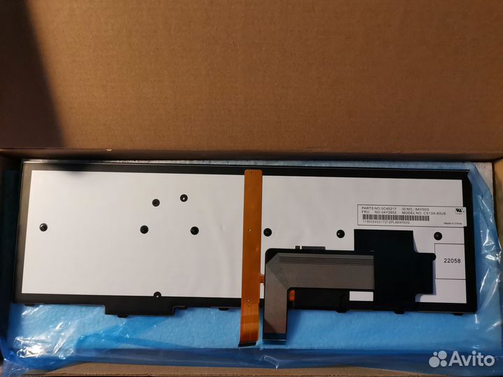 Клавиатура ноутбука lenovo с подсветкой