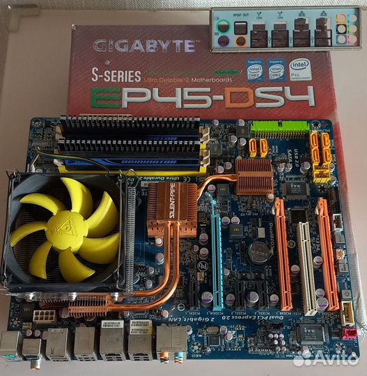 Комплект процессор Intel, матплата, память