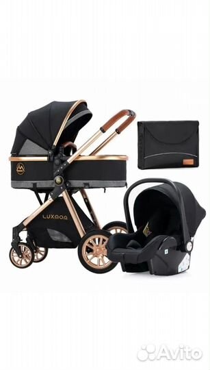 Коляска 3 в 1 с автолюлькой