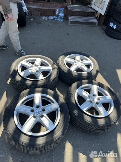 Колеса на porsche cayenne r18