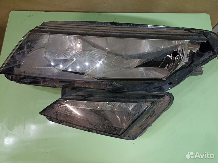 Фара левая skoda kodiaq