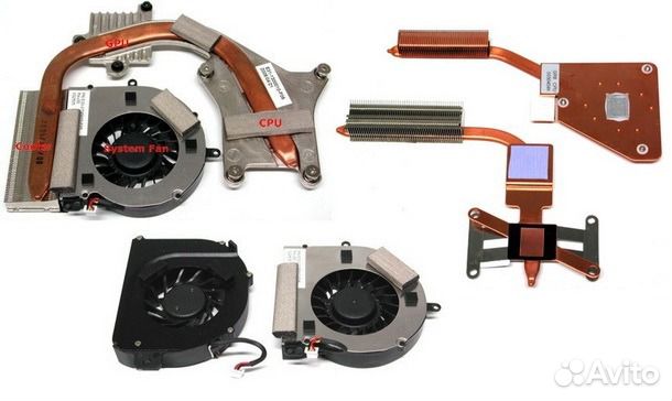 Охлаждение для ноутбуков Вентилятор Кулер