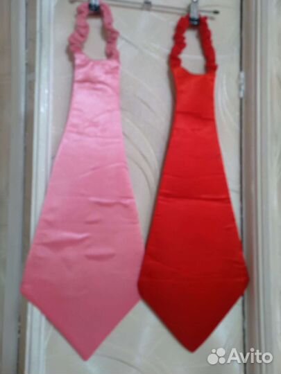 Галстук с приколом, гигант, новый 2шт