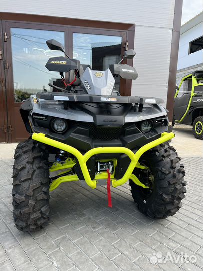 Stels Guepard 850 2.0 (серый,салатовая рама)