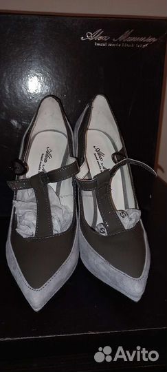 Туфли женские 35 размер натуральная замша