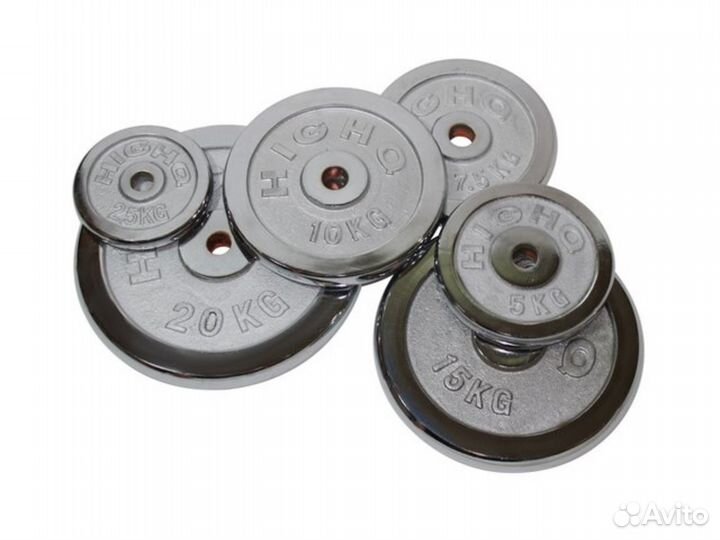Диск, блин, диск для штанги 5 кг D30-8024-5kg