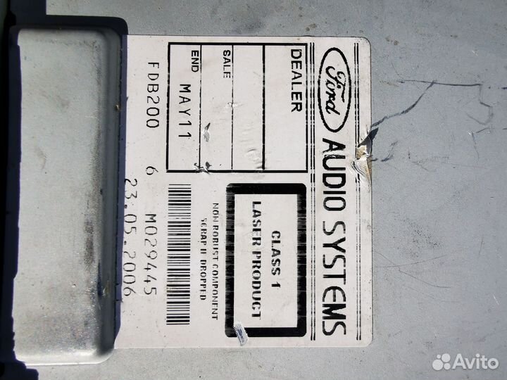 Магнитола для ford