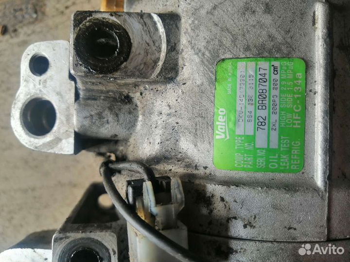 Компрессор кондиционера на двигатель d20dt SsangYo