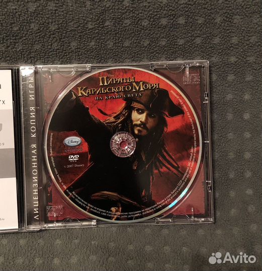 Пираты карибского моря игра DVD