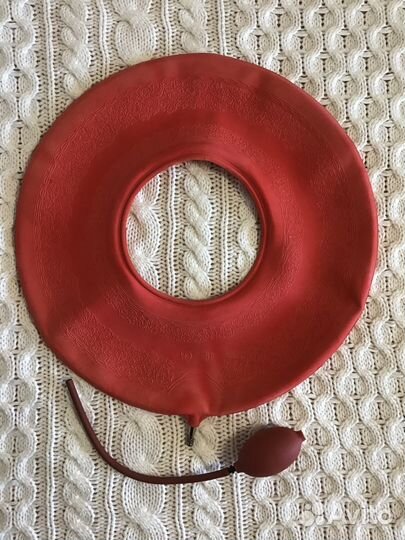 Подушка ортопедическая на стул надувная