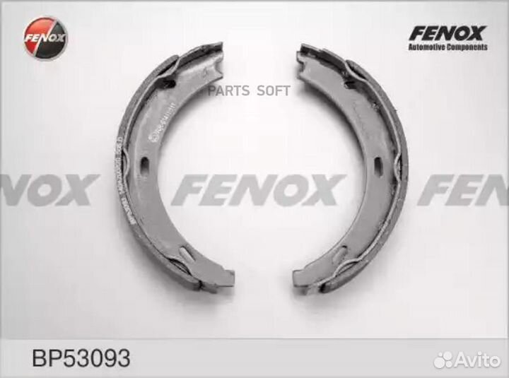 Fenox BP53093 Колодки торм