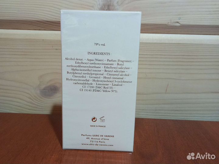 Духи женские Ulric de varens Varens Desire