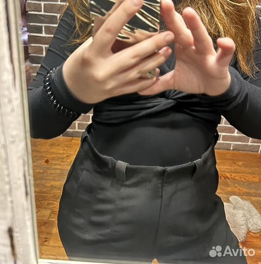 Reserved брюки черные