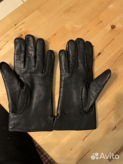 Перчатки кожаные новые