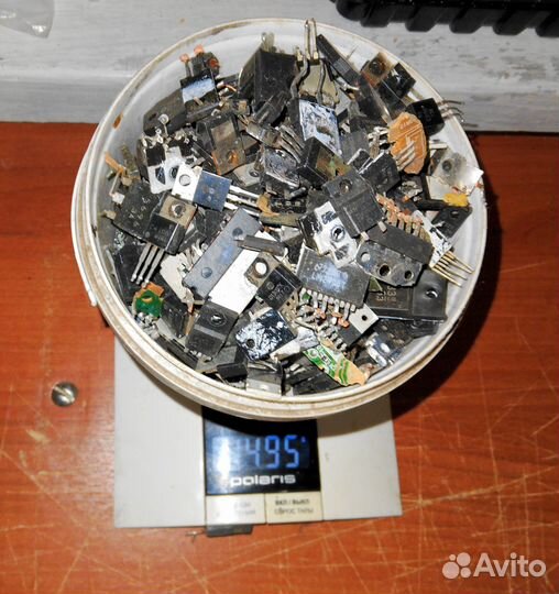 Транзисторы аффинаж 1,5 кг