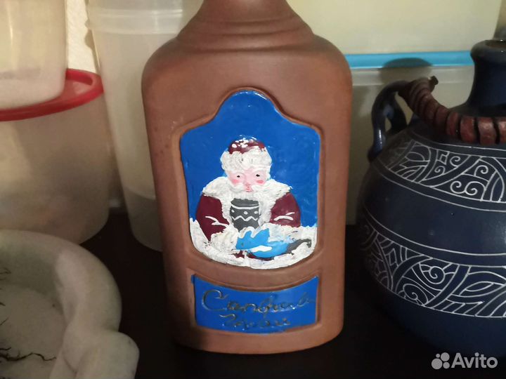 Бутылка для декора