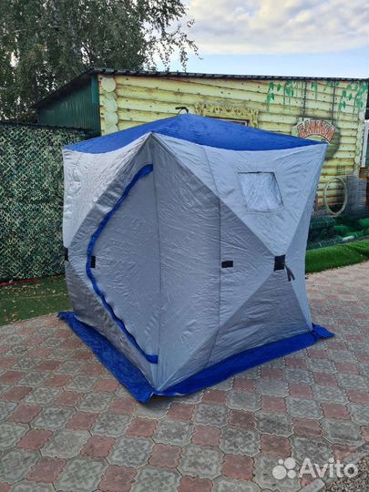 Палатка зимняя куб