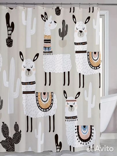 Штора для ванной комнаты 180*200