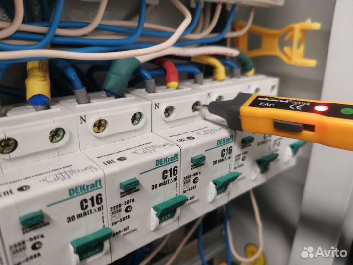 Услуги электрика. Ремонт обогревателей/эл.техники