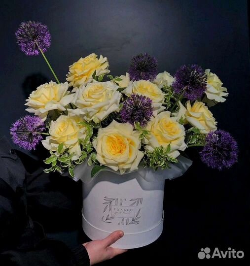 Цветы розы букет