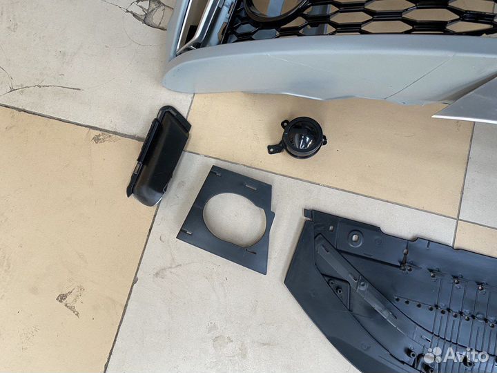 Бампер RS для Audi A6 C7 дорестайлинг