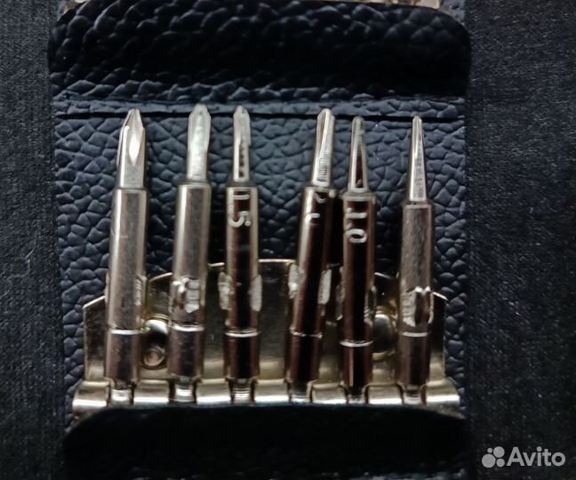 Часовые отвёртки. Набор из 20 шт. сменные