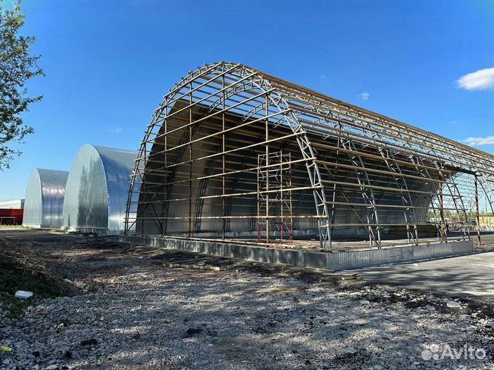Быстровозводимый склады, здания, ангары