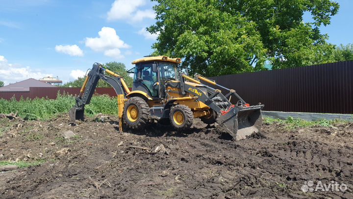 Экскаватор погрузчик JCB 3cx в аренду спб