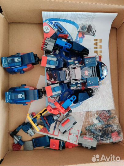 Игрушка робот конструктор
