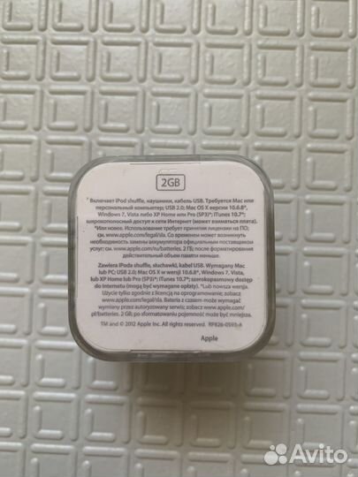 Плеер iPod shuffle