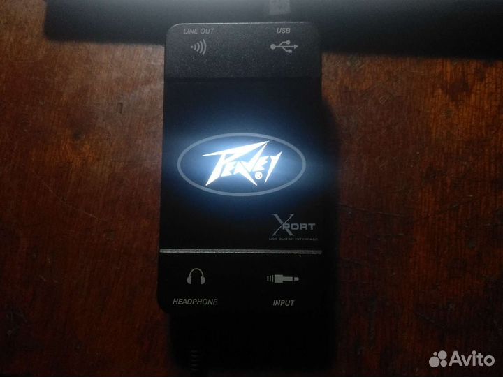 Гитарный аудиоинтерфейс звуковая карта PeaveyXport